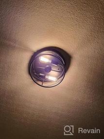 img 7 attached to Украсьте свой дом теплыми лампочками Эдисона с регулируемой яркостью — упаковка из 12 прозрачных ламп накаливания мощностью 60 Вт с цоколем E26/E27