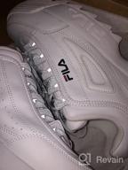 img 1 attached to FILA Disruptor Premium White Sneaker review by Charles Purnell