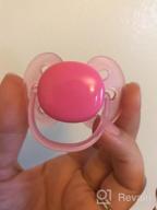 img 1 attached to Philips Avent Ultra Soft 6-18 Month Pacifier Pink/Peach 2 Pack SCF213/22 review by Cindy Martinez