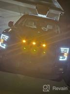 img 1 attached to Enhanced Performance AlphaRex PRO-Series Black LED Tube Dual Projector Headlights For 2015-2017 Ford F150 Halogen Type With Switchback DRL, Sequential Signal, And Activation Light review by Kevin Hutchison