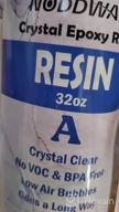 img 1 attached to 64OZ NODDWAY 2 Part Clear Epoxy Resin - Perfect For Crafts, Coating, Arts & Casting! review by Michael Finnegan