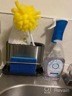 img 1 attached to Sink Organizer With Drain Hole And Sponge Holder For Kitchen And Bathroom Soap Dispenser By ODesign review by Govindarajan Diepenbrock