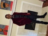 img 1 attached to Stylish and Comfortable: Spring Notion Big Boys' Velvet Blazer for a Classic Look review by Allan Ryser