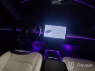 img 1 attached to Upgrade Your Tesla Model 3/Y Interior With VIHIMAI'S Automatic On/Off RGB LED Light Strips review by Brian Edwards