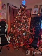 img 1 attached to Experience Comfortable Gaming With ECOTOUGE Pink Gaming Chair - Ergonomic Design With Speakers, Lumbar Support, Headrest And Footrest For Girls review by Ashley Williams
