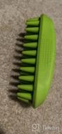 img 1 attached to Green ZOOPOLR Pet Silicone Shampoo Brush: Perfect For Long & Short Hair Medium-Large Dogs & Cats! review by Vince Dickey