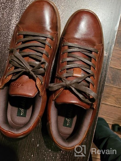 img 1 attached to Modern Men's Fashion Sneakers: Stylish Lace-up Oxford Shoes review by Trey Gilbert