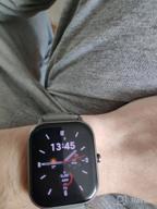 img 1 attached to 💪 Stay Fit and Connected with the Amazfit GTS Smartwatch - 14 Day Battery, Heart Rate Monitor, GPS, Sleep and Swim Tracking, and More! review by Pornthip Muakpung ᠌