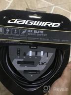 img 1 attached to Upgrade Your Bike Shifting With Jagwire Universal 2X Elite Sealed DIY Shift Cable Kit: SRAM And Shimano Compatible With Ultra Slick Cables And 3 Color Choices review by Adam Rossi