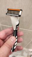 img 2 attached to Reusable razor Bic Flex 5 Hybrid, black review by Stanisaw Lewczuk ᠌