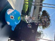 img 1 attached to Betheaces Automatic Whale Bubble Maker: Create Over 2000 Bubbles Per Minute With Easy-To-Use Bubble Blower Toy Perfect For Indoor, Outdoor, Parties, And Weddings For Boys And Girls Aged 3-16 review by Kyle Deel