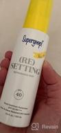 img 1 attached to Supergoop! (Re)Setting Refreshing Mist - SPF 40 PA+++ Facial Mist With Pollution Filtering - Sets Makeup, Refreshes UV Protection And Provides Natural Scent - 1 Fl Oz review by Richard Cummings
