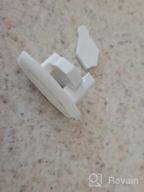 img 1 attached to Repairwares Dishwasher Top Rack Slide End Cap Stop Clip WD12X10304 WD12X0344 1556527 AP4484666 WD12X344 WD12X10238 WD30X0097 WD30X97 (2 Pack) review by Roger Weinmunson