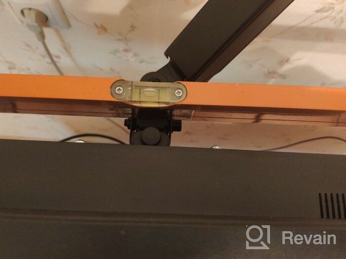 img 2 attached to 📺 ONKRON Full Motion TV Wall Mount Bracket for 13” – 32-Inch Screens with Gas Spring - Black G120 review by Abhey Singh ᠌