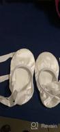 img 1 attached to Comfortable and Stylish Girls Ballet Slippers Gymnastics Toddler Girls' Shoes review by Laura Adams