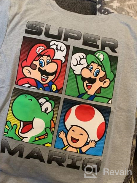 img 1 attached to Bundle Set of 3 Nintendo Super Mario Kart Boys' Short Sleeve T-Shirts review by Lance Story