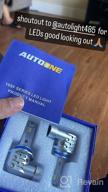 img 1 attached to AUTOONE 9006 LED Headlight Bulbs - 300% Brighter, 6000K White, Mini Size Wireless Plug & Play HB4 | Pack Of 2 review by Chris Nastanovich