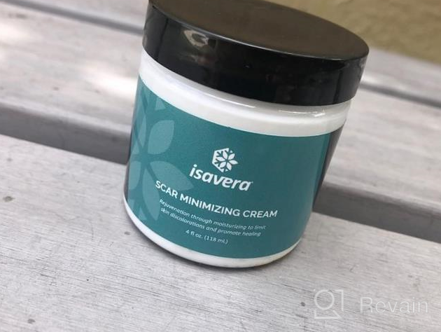 img 1 attached to Rejuvenate And Moisturize Skin With Isavera Scar Minimizing Cream - Reduces Scars & Discoloration - 4 Oz. review by Ashley Leckie