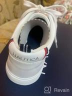 img 1 attached to Nautica Fashion Sneaker Sneaker Dulcie Girls White 2 Girls' Shoes in Athletic review by Digna Rodriguez