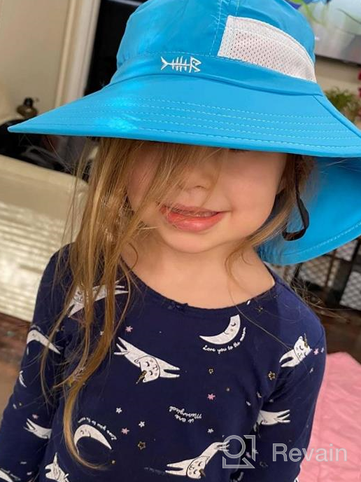 img 1 attached to Bassdash Children's Wide Brim Hat & Cap Accessories for Girls and Boys - Enhance Your Kid's Style! review by Adam Alvarez