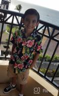 img 1 attached to Stylish & Comfortable: Big Boys' Short Sleeve Hawaiian Shirts By SSLR review by Kenny Shaver