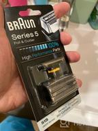 img 2 attached to 🪒 BRAUN 51S 8000 Series 5 360 Complete Activator ContourPro Shaver Foil & Cutter Head Replacement Pack (2 Count): Superior Shaving Performance and Long-lasting Durability review by Hiral Yadav ᠌