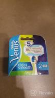 img 1 attached to Sensitive Skin Savior: 6 Count Gillette Venus Extra Smooth Women's Razor Blade Refills review by Ilona Cheema ᠌