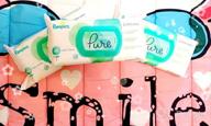 img 1 attached to Pampers Aqua Pure Wipes: Four-Pack for Gentle and Effective Baby Care review by Agata Kusiciel ᠌