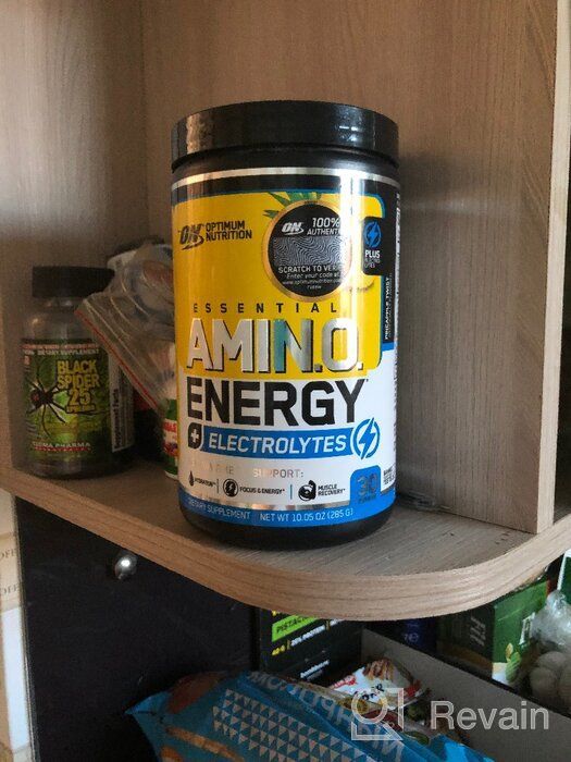 img 2 attached to Amino acid complex Optimum Nutrition Essential Amino Energy, green apple, 585 gr. review by Edyta Borawska ᠌