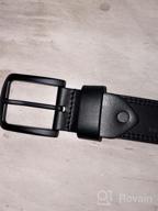 img 1 attached to Kolossus Belt For Men - Top Grain Leather Men'S Belts review by Roosevelt Weaver