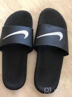 картинка 1 прикреплена к отзыву Stylish and Comfortable: Nike Slide Sandal in White - Regular Fit от Corey Evans