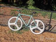 img 1 attached to 700C 3-Spoke Single Speed Fixie Bicycle Wheel Front & Rear Set - TBVECHI review by Ron Long