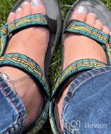 img 1 attached to Teva Ankle Strap Hurricane Mustard Men's Shoes review by Leroy Wolfe