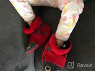 img 1 attached to Adorable and Cozy: Acorn Easy Critter Kids Bootie Slippers review by James Mangum
