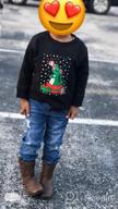 img 1 attached to 🦖 Dinosaur Sweater Toddler Sleeve T Shirt: Stylish Boys' Clothing and Warm Sweaters review by Brady Penczak