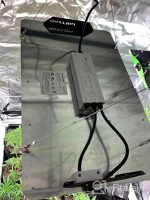 img 5 attached to Водонепроницаемый светодиодный светильник с регулируемой яркостью для комнатных растений - Phlizon PL-3000W со светодиодами Samsung LM301B и полным спектром покрытия для гидропоники и 4X4Ft пространства для выращивания