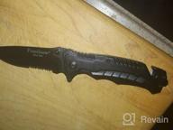 img 1 attached to FANSTINOW Folding Knife: Compact, Durable & Easy To Carry! review by Darin Brooks