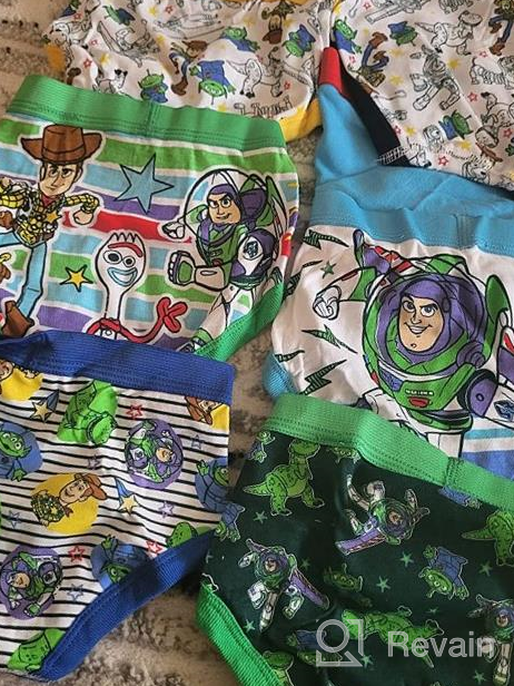 img 1 attached to Toy Story Toddler Underwear for 🩲 Boys - 7-Pack: Cute and Comfortable Kids Undergarments review by Bob Randles