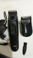 img 2 attached to Braun BT3020 Men's Beard Trimmer: 🏻 Cordless and Rechargeable Grooming Solution in Black review by Iyan Iyan ᠌