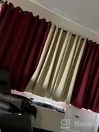 картинка 1 прикреплена к отзыву WONTEX Royal Blue Blackout Curtains: Insulating, Noise Reducing & Sun Blocking For Bedroom And Living Room, 42X84 Inches, 2 Panels от John Warren
