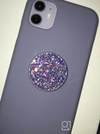 img 1 attached to Kocuos IPhone 11 Case: Anti-Scratch, Fingerprint & Shock Absorption Gel Rubber Full Body Protection - 6.1 Inch (Purple) review by Ryan Morrow