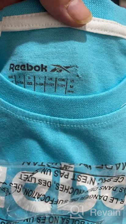 img 1 attached to 👚 Stylish Reebok Girls' Ss T-Shirts: Comfortable and Trendy Tops for Active Girls review by Ashley Gomez