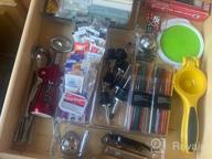 img 1 attached to 25-Piece Clear Plastic Drawer Organizers: Non-Slip Trays For Makeup, Jewelry, Office & More! review by Ricky Mayo