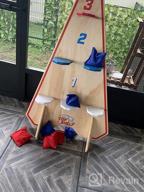 img 1 attached to Vertical Cornhole Game With A Twist: GoSports Top Shelf Toss - Includes Tote Bag And Bean Bags review by Jason King