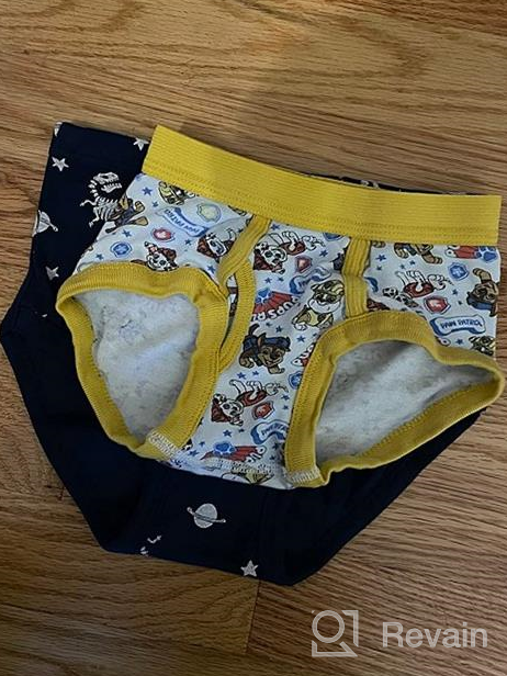 img 1 attached to Pack of 6 Baby Soft Cotton Underwear for Little Boys - Dinosaur Briefs, Toddler Shark Undies, Children Truck Panties review by Markus Calderon