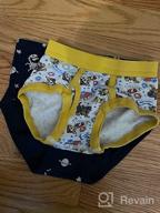 img 1 attached to Pack of 6 Baby Soft Cotton Underwear for Little Boys - Dinosaur Briefs, Toddler Shark Undies, Children Truck Panties review by Markus Calderon