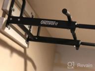 img 1 attached to ONETWOFIT OT103 Wall Mounted Pull Up Bar - 6-Hole Design, 440 Lbs Max Weight Capacity For Indoor/Outdoor Use review by Christopher Karamba