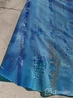 img 1 attached to Keep Your Pool Warm: Sun2Solar 12X18 Clear Oval Solar Cover 1600 Series review by Jay Mitchell