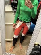 img 1 attached to Women'S 3D Print Ugly Christmas Leggings Costume By Jumppmile review by Charles Long