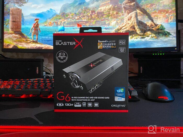 img 1 attached to 🎶 External USB Sound Card - CREATIVE Sound BlasterX G6 review by Virot Teerachetmongk ᠌
